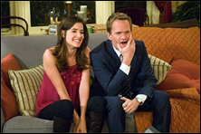 Barney and Robin on How I Met Your Mother.
